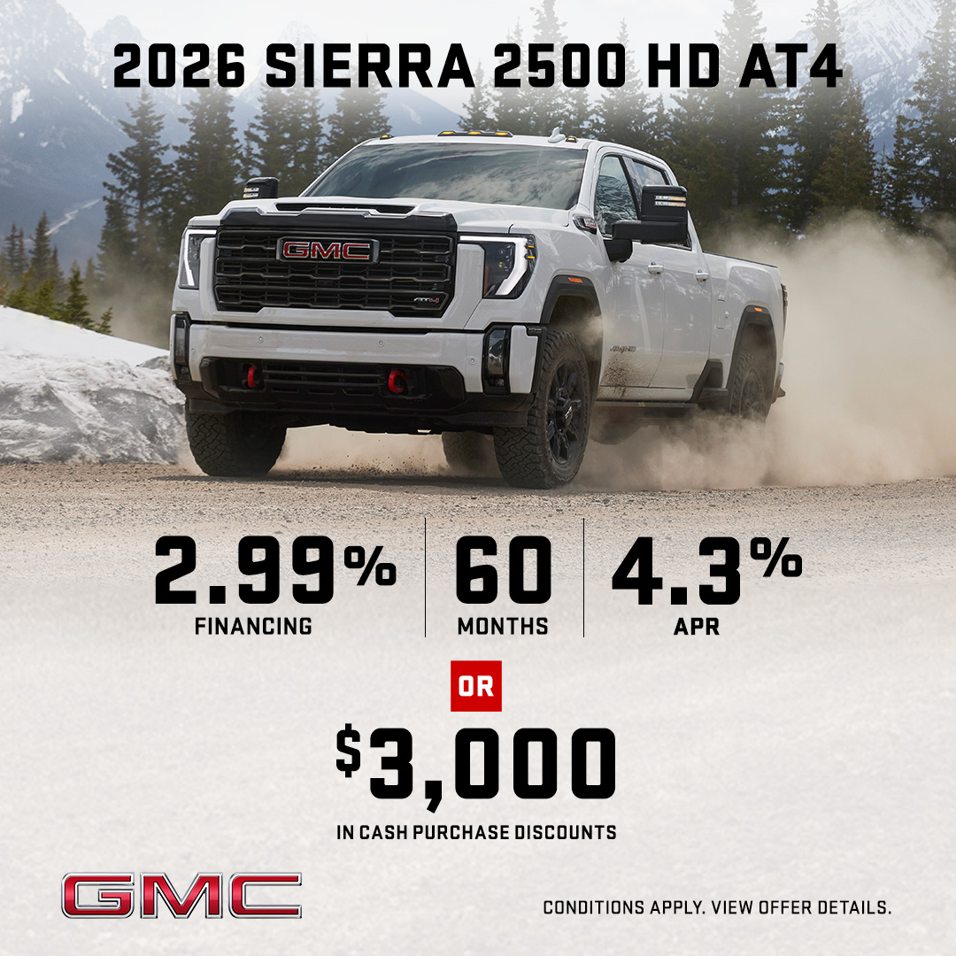 2026 GMC Sierra 2500 HD AT4