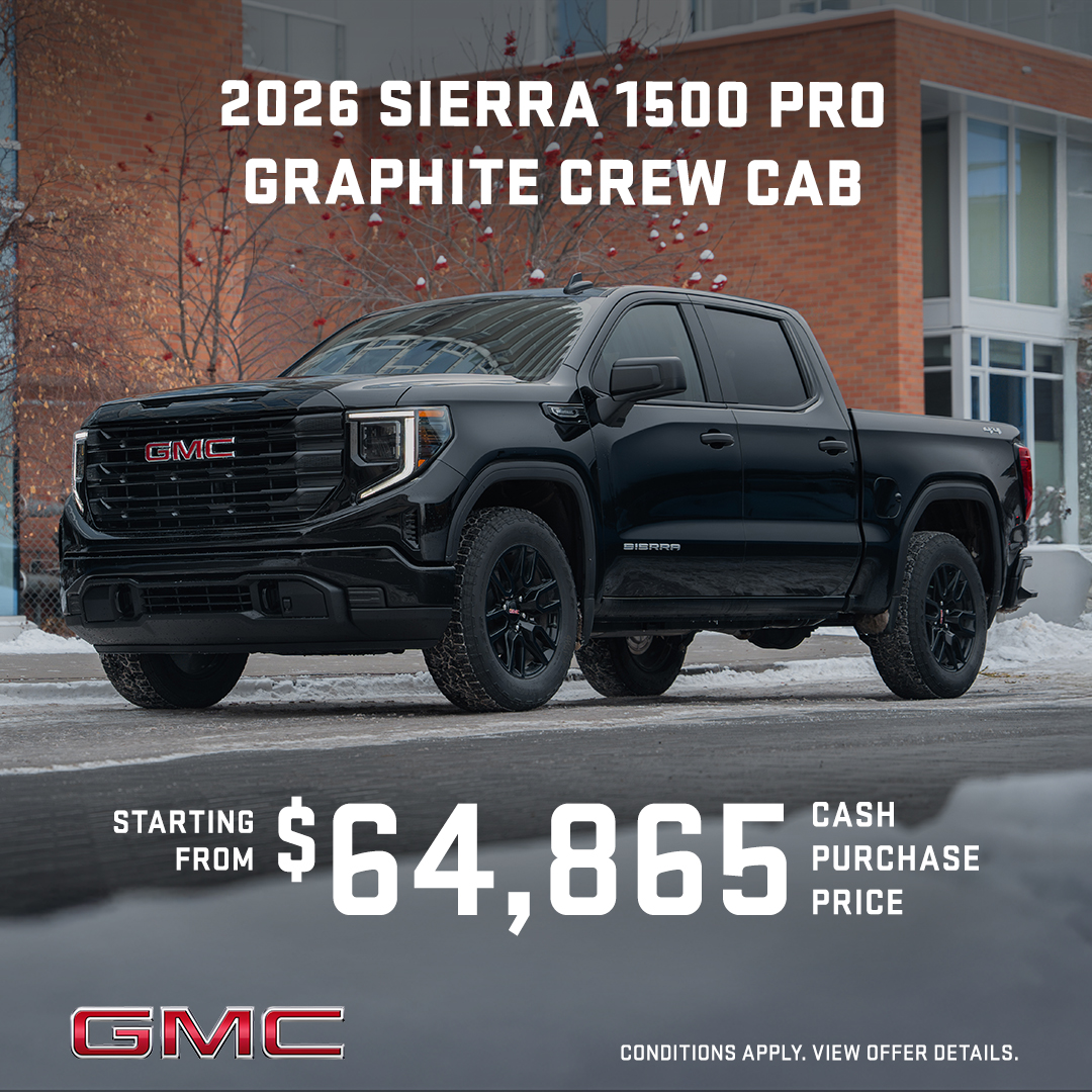 2026 GMC Sierra 1500 Pro Graphite Crew Cab