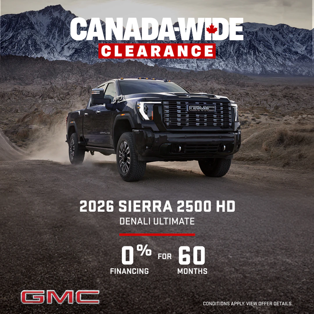 September Clearance – 2026 SIERRA 2500 HD DENALI ULTIMATE